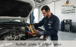 دينمو السيارة لا يشحن البطارية