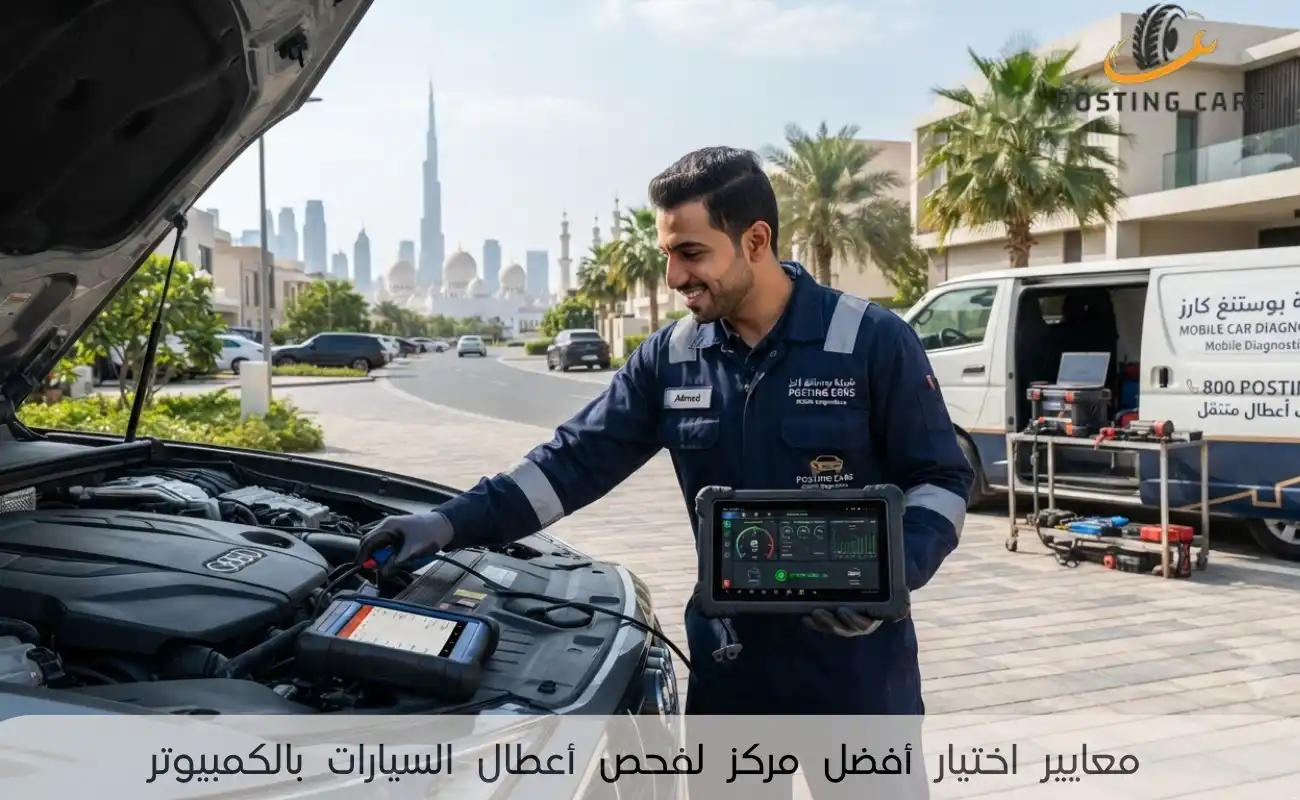 معايير اختيار أفضل مركز لفحص أعطال السيارات بالكمبيوتر
