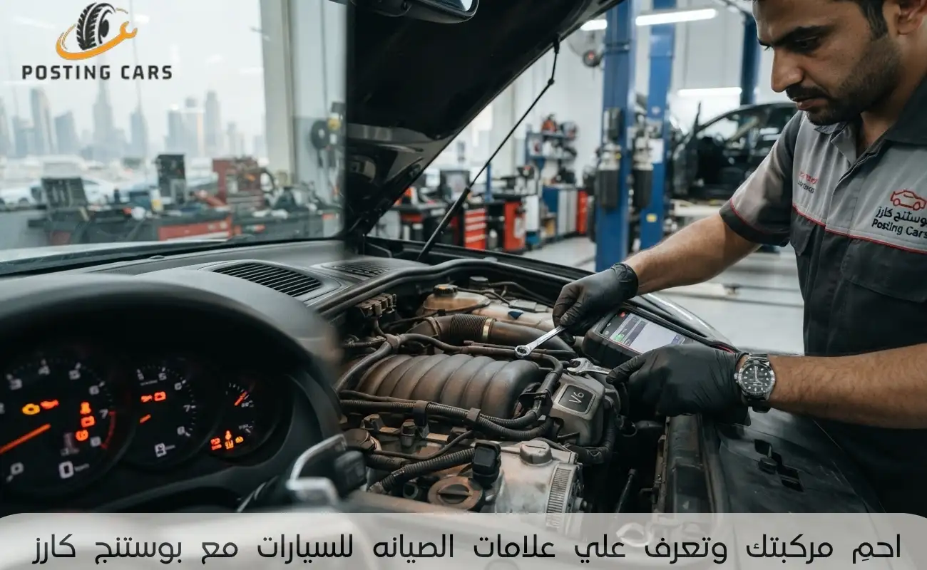 احمِ مركبتك وتعرف علي علامات الصيانه للسيارات مع بوستنج كارز