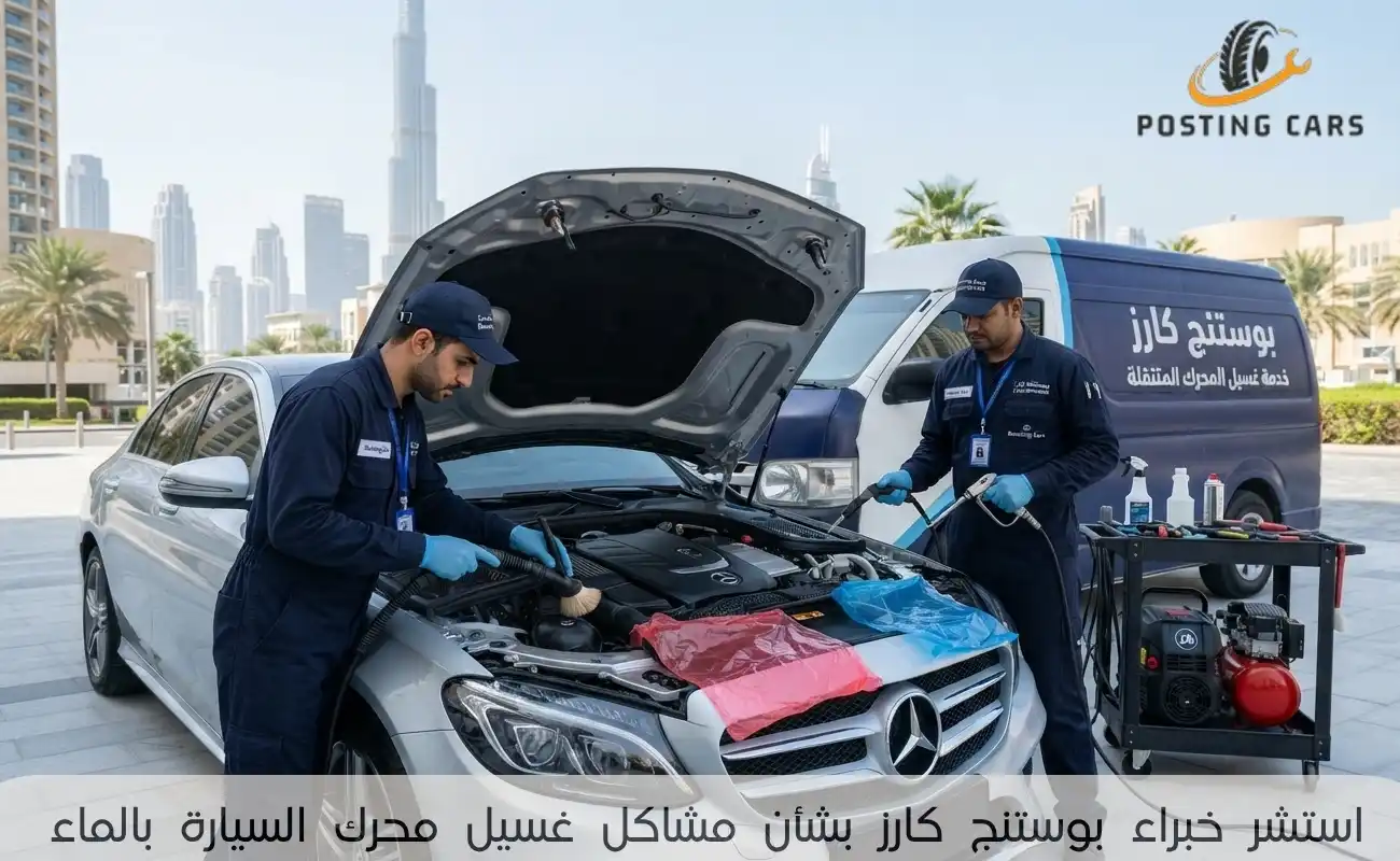 استشر خبراء بوستنج كارز بشأن مشاكل غسيل محرك السيارة بالماء