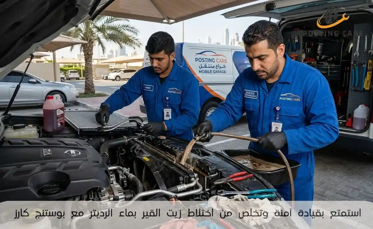 استمتع بقيادة آمنة وتخلص من اختلاط زيت القير بماء الرديتر مع بوستنج كارز