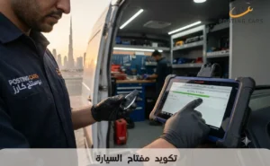 تكويد مفتاح السيارة