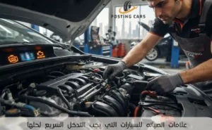 علامات الصيانه للسيارات