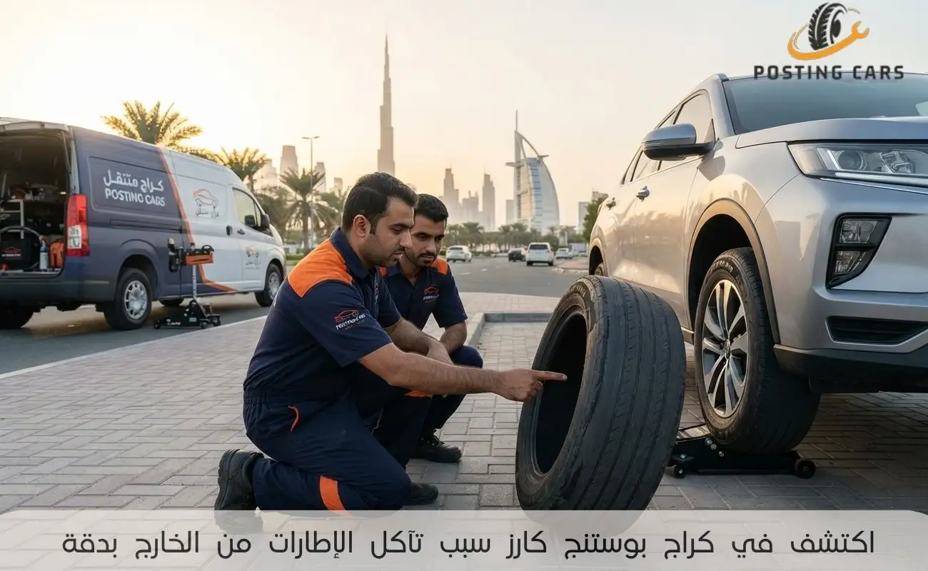 اكتشف في كراج بوستنج كارز سبب تآكل الإطارات من الخارج بدقة