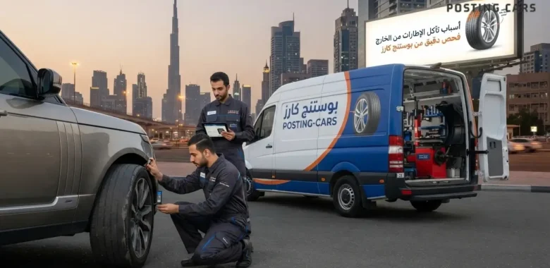 سبب تآكل الإطارات من الخارج