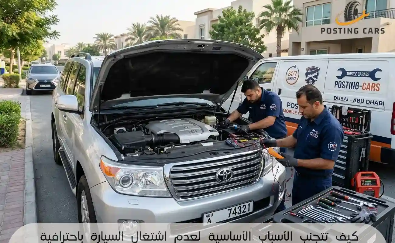 كيف تتجنب الأسباب الأساسية لعدم اشتغال السيارة باحترافية