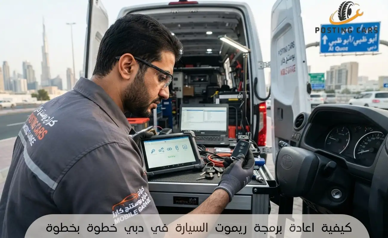 كيفية اعادة برمجة ريموت السيارة في دبي خطوة بخطوة